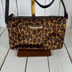 TAHARI • Animal Print Crossbody Bag